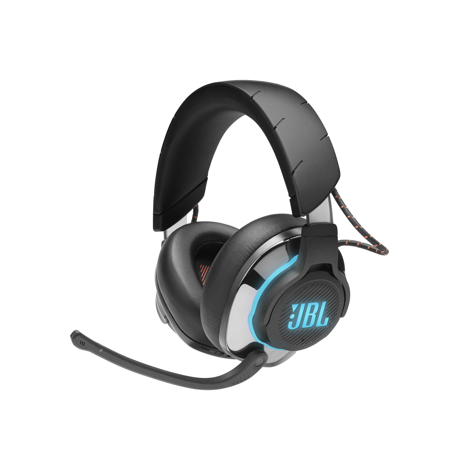 JBL Quantum 810 Wireless Gaming Headset with Voice-Focus Boom Mic - Over-Ear Noise Cancelling Headphones for PC, PS5, Xbox - 30 Hour Battery Life - Perfect for Online Gaming, Live Streaming & Video Conferencing