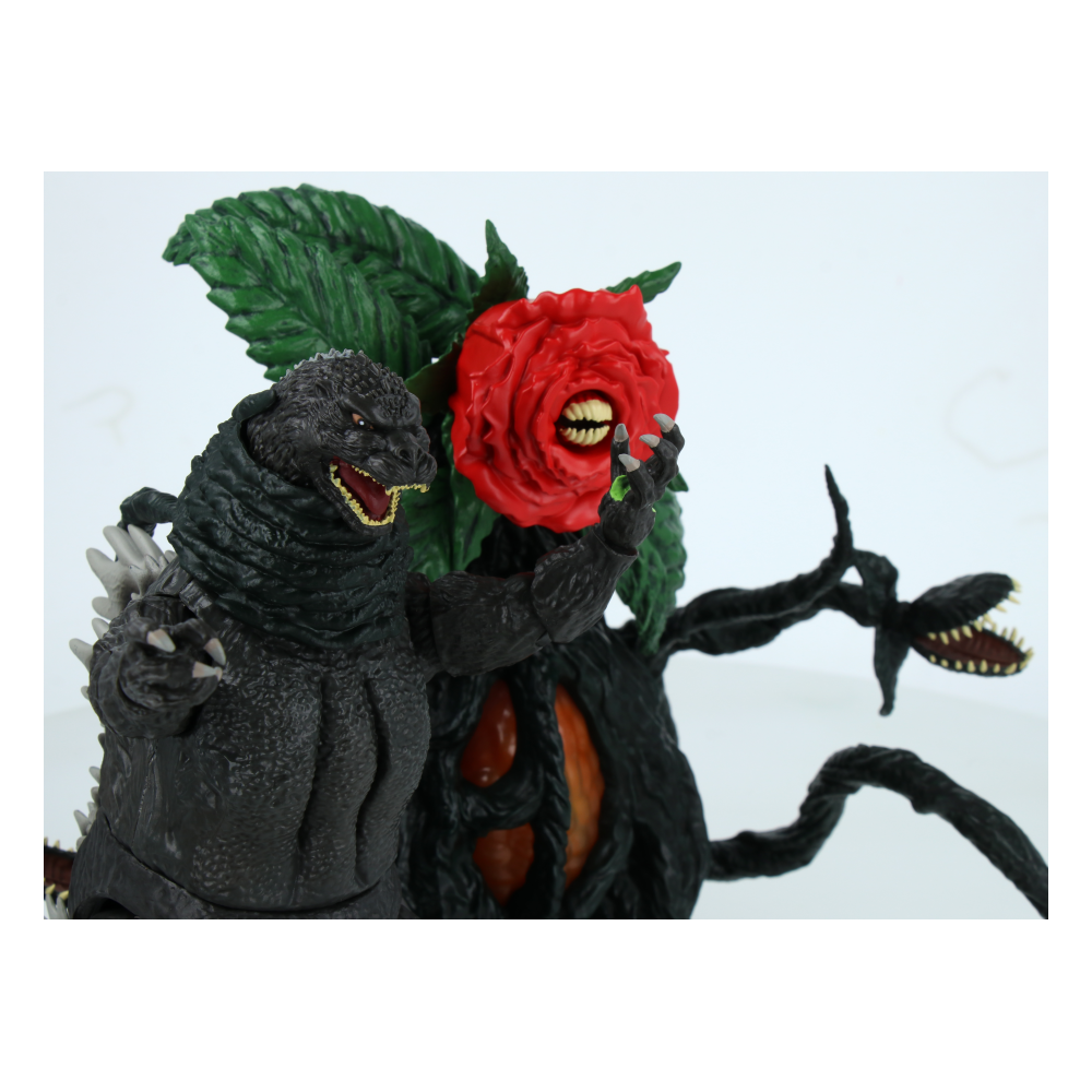 Toho Ultimates Heisei Godzilla (Godzilla vs Biollante) Action Figure - Collectible Japanese Kaiju Movie Monster Toy for Display & Gifts