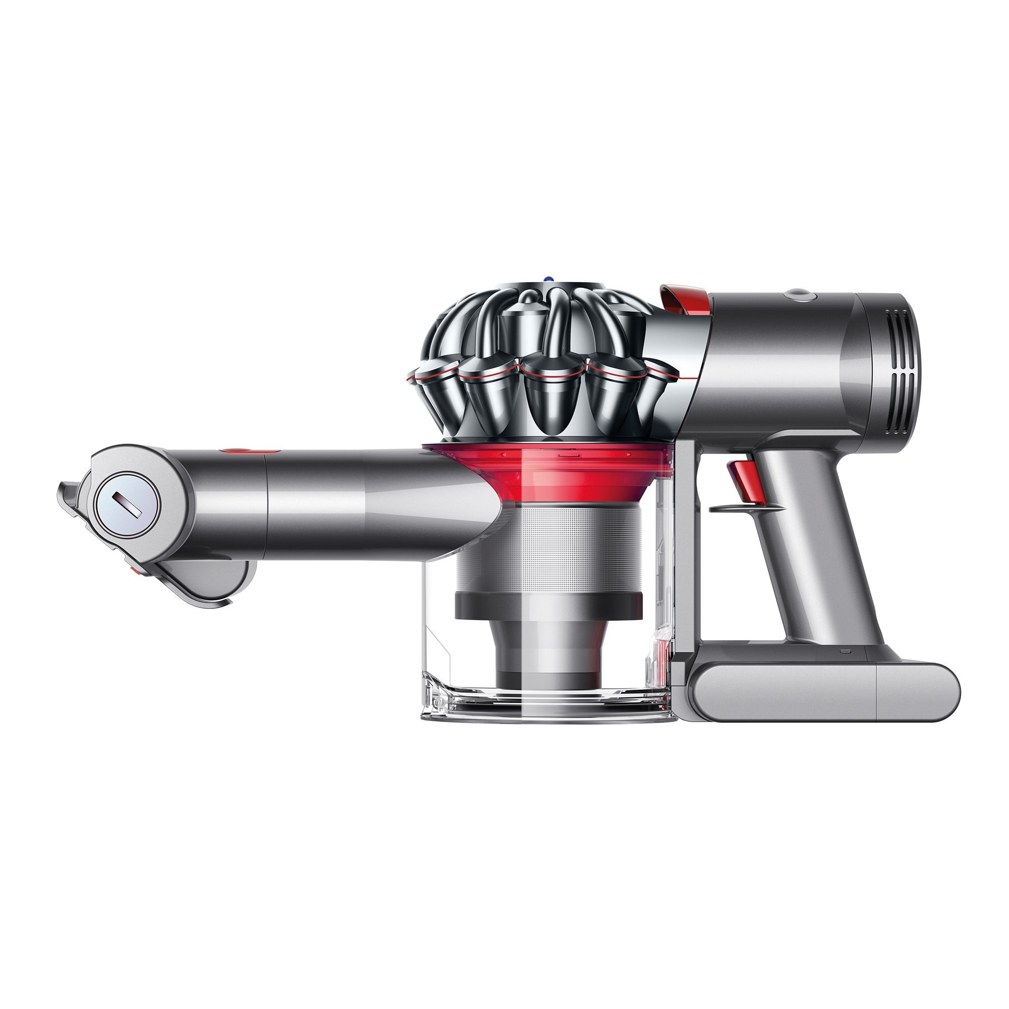Dyson V7 Trigger Cordless Hand Vacuum Cleaner - Iron/Nickel (Renewed) | Powerful Suction for Pet Hair, Car Cleaning & Quick Home Pickup