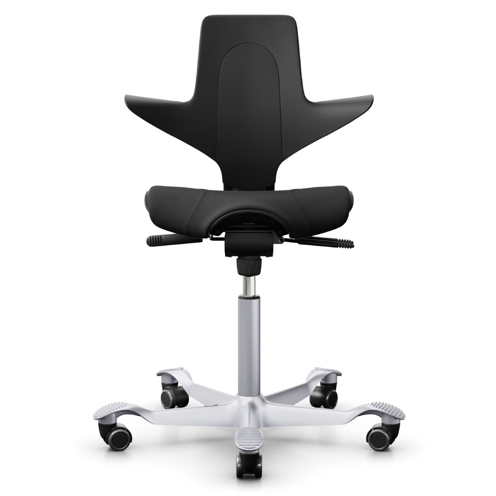 Ergonomic HÅG Capisco Saddle Chair 8020 - Adjustable Office Chair for Back Pain Relief, Perfect for Home & Work Use - Ideal for Standing Desks, Computer Work & Creative Professionals