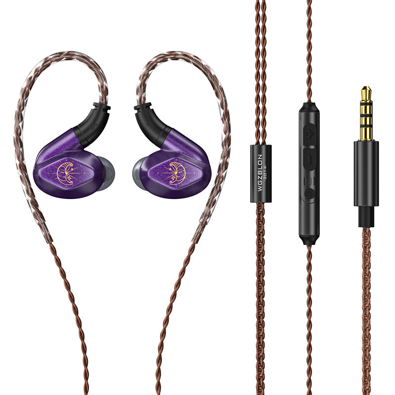 BLON Z200 HiFi In-Ear Earphones with 10mm Carbon Diaphragm Driver - Premium Sound Quality for Music Lovers, Audiophiles & Commuters - Perfect for Travel, Workouts & Daily Use