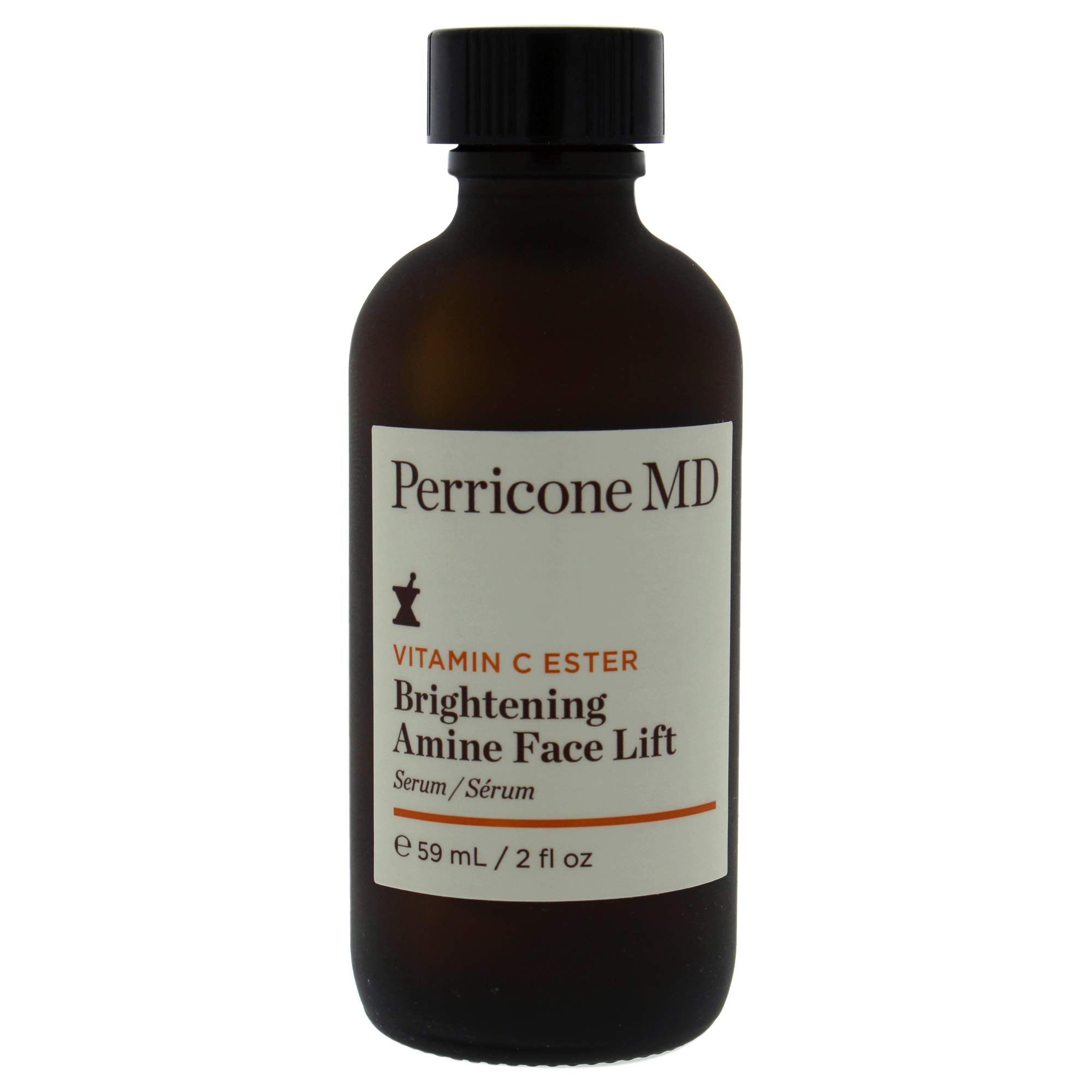 Perricone MD Vitamin C Ester Brightening Amine Face Lift Serum - 2 Fl Oz (Pack of 1) for Glowing Skin & Anti-Aging - Perfect for Daily Skincare Routine & Nighttime Treatment