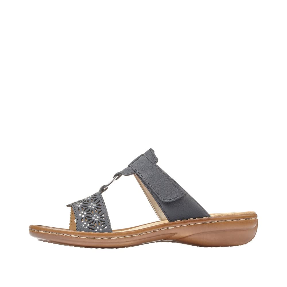 Rieker Women's Comfortable Slip-On Mules - Lightweight Casual Shoes for Walking, Office & Home Use