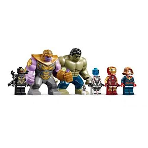 LEGO Marvel Avengers Compound Battle 76131 Building Kit - 699-Piece Set with Iron Man, Thanos, Toy Car & Helicopter | Superhero Playset for Kids & Collectors | Great for Birthday Gifts & Marvel-Themed Playtime