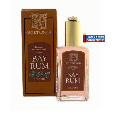 Geo F Trumper Bay Rum Cologne Atomizer - Refillable Travel Perfume Spray Bottle for Men - Perfect for Gym, Office & Travel