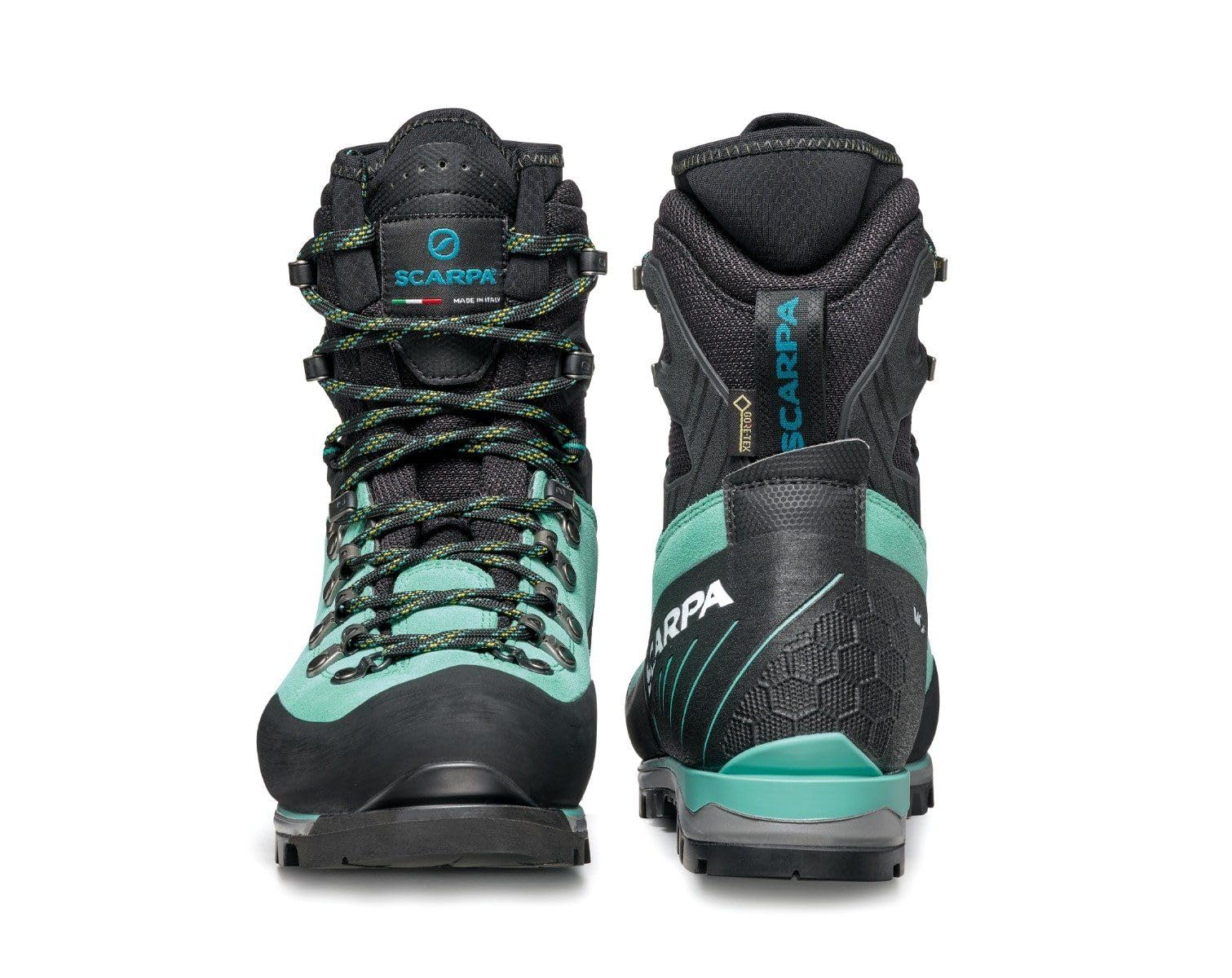 SCARPA Women's Mont Blanc Pro GTX Waterproof Hiking Boots - Gore-Tex Mountaineering Shoes for Women - Perfect for Backpacking, Trekking & Outdoor Adventures