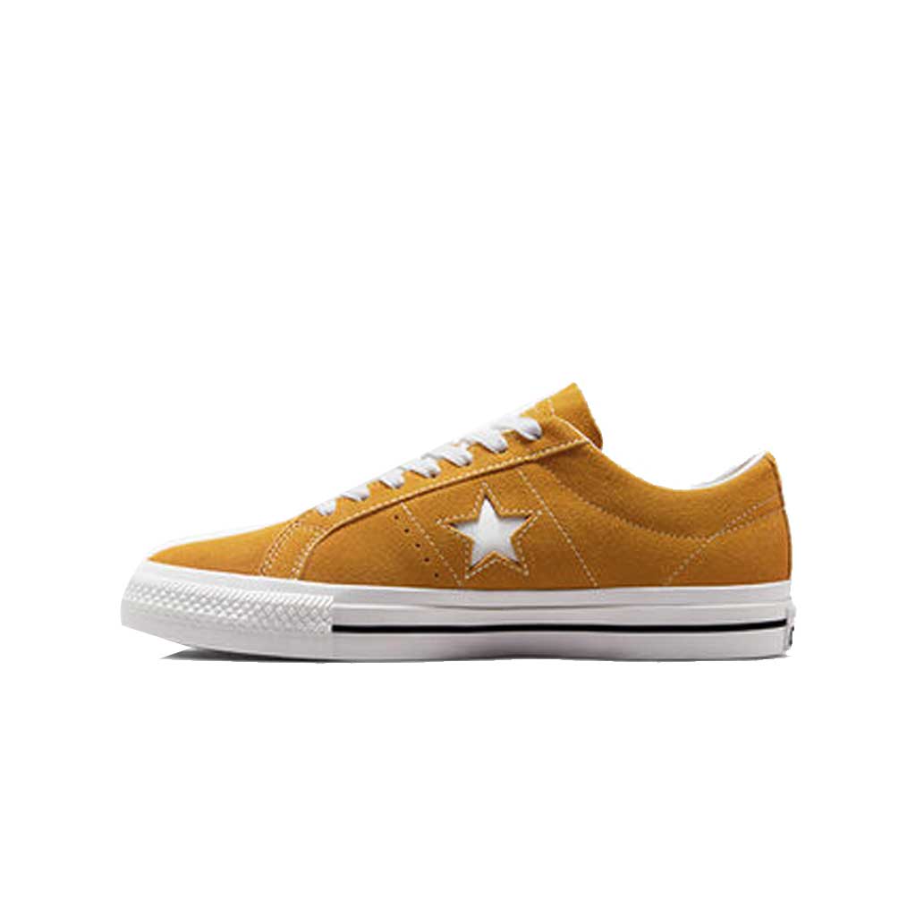 Converse One Star Pro OX Sneakers - Wheat, White & Black Colorway - Casual & Streetwear Fashion for Men & Women