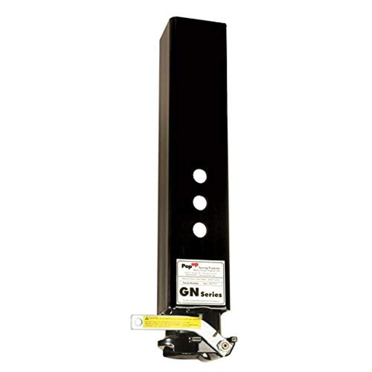 Pop-Up GN2 Gooseneck Hitch Coupler for Trailers - Heavy Duty 5th Wheel Adapter with Easy Installation - Perfect for Towing Boats, RVs & Horse Trailers
