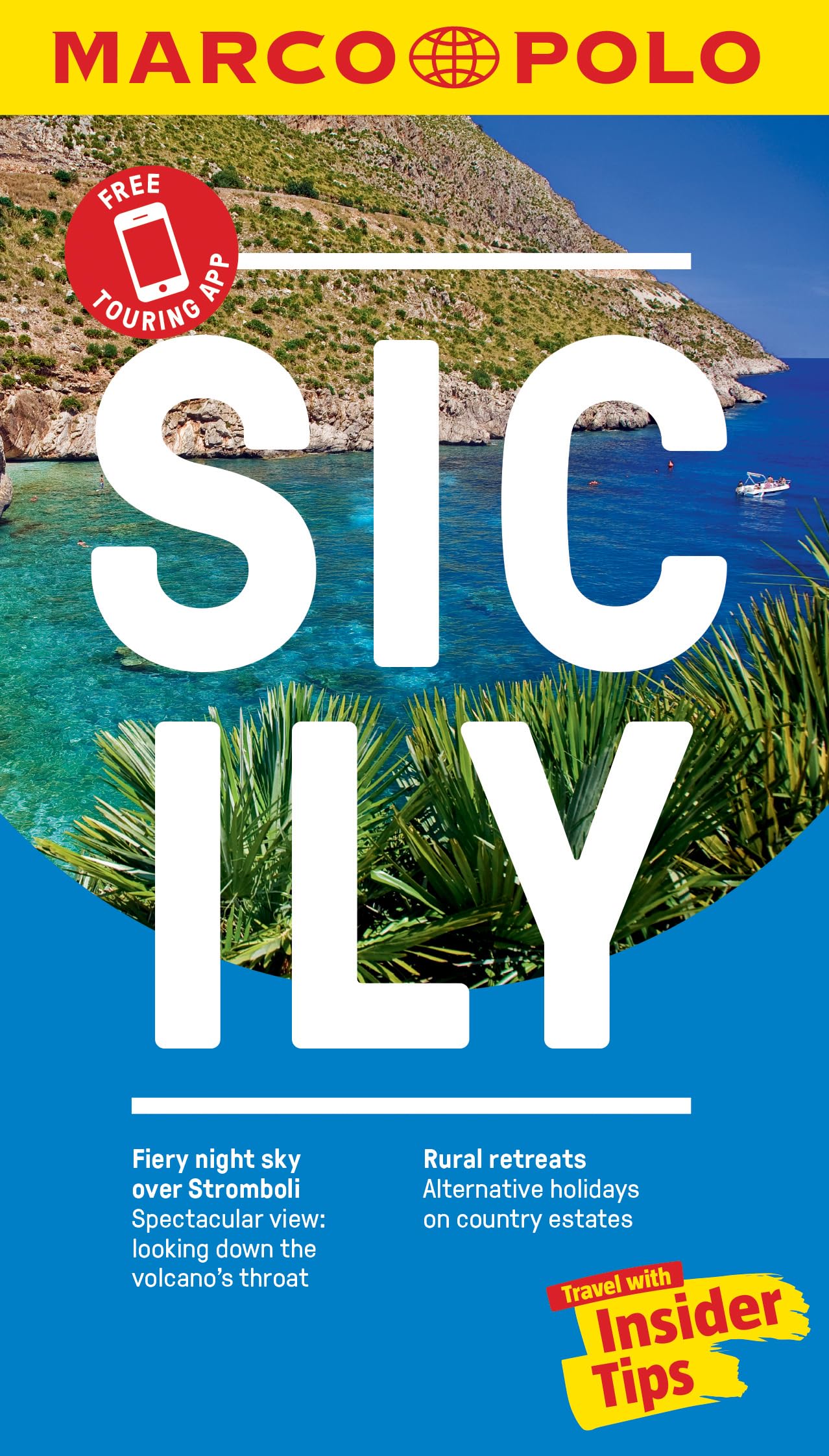 Marco Polo Sicily Pocket Travel Guide - Compact & Detailed Italy Travel Book for Tourists | Perfect for Backpacking, Sightseeing & Vacation Planning