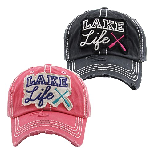 Lake Life - Black & Coral