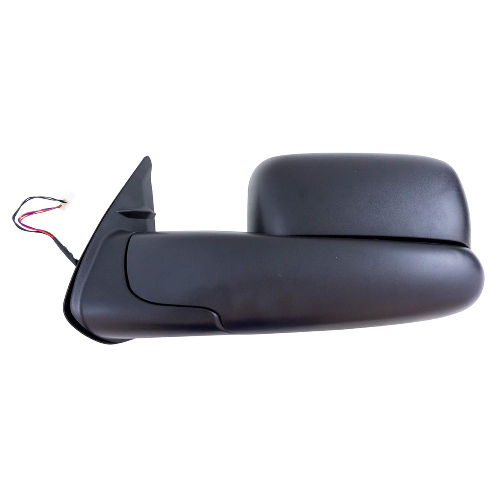 Trail Ridge Power Heated Textured Black Towing Mirrors for Toyota Tacoma - Pair Set | Durable & Adjustable for Off-Roading, Camping & Towing