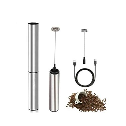 BariatricPal Stainless Steel USB Rechargeable Protein Shaker - Portable Blender & Whipper for Smoothies, Shakes & Meal Prep - Perfect for Gym, Travel & Home Use