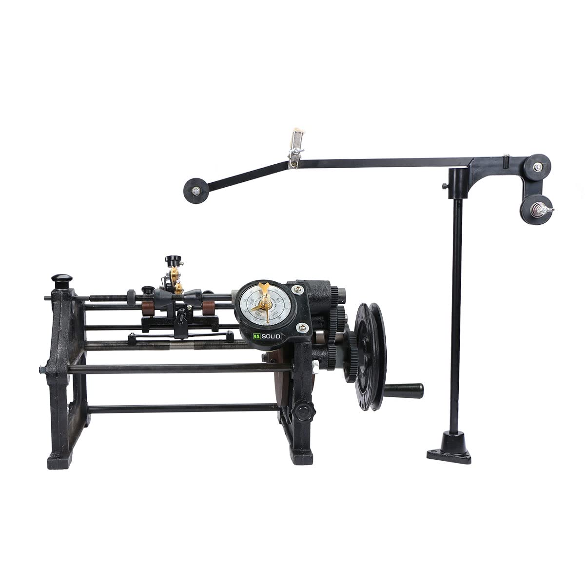 U.S. Solid Electric & Manual Automatic Coil Winding Machine for Solenoid Valves, Transmitters, Inductors, Transformers - Perfect for DIY Electronics, Industrial Manufacturing & Electrical Repair Shops