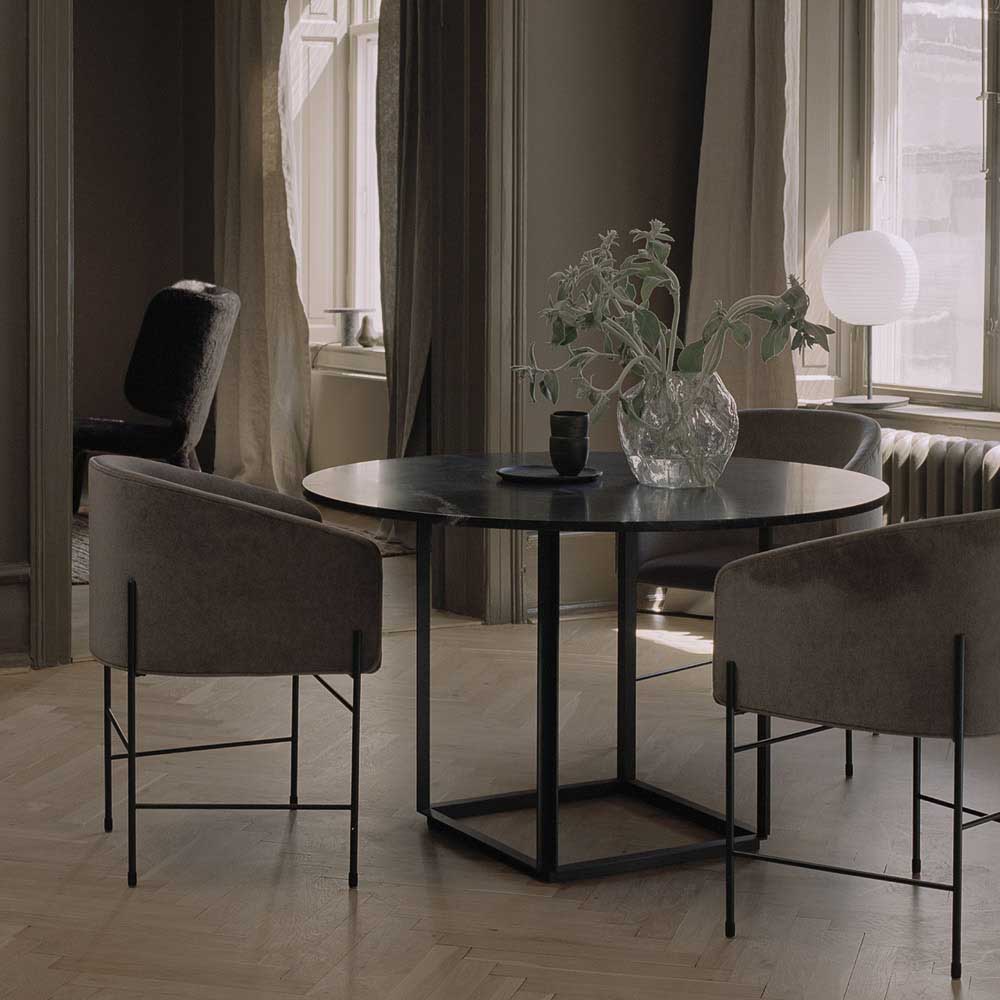 NEW WORKS Blaehr Large Clear Glass Vase - Elegant Home Decor for Living Room, Dining Table & Wedding Centerpieces