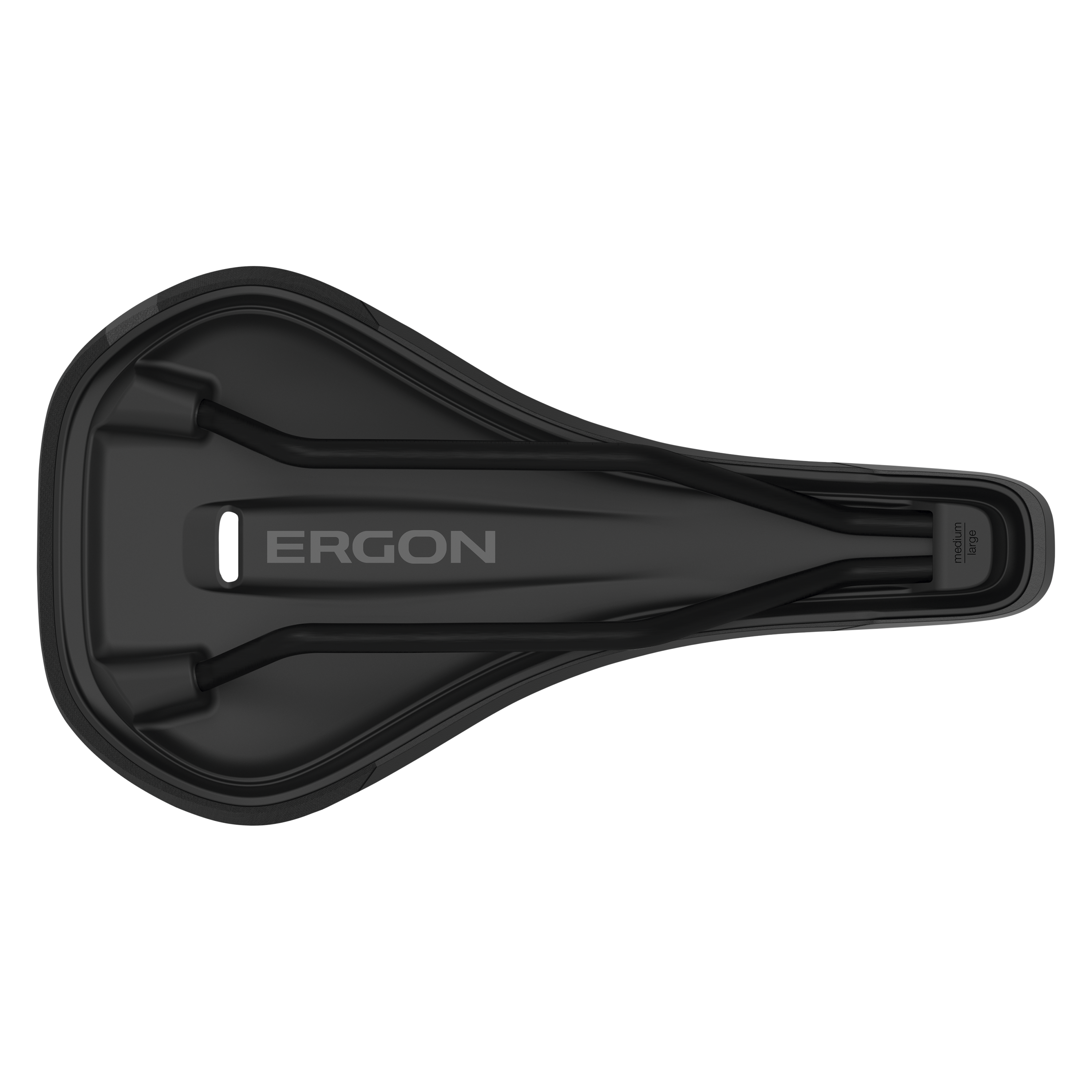 Ergon SM Enduro Comp Men's Mountain Bike Saddle - Lightweight & Durable Cycling Seat for Trail & Enduro Riding - Perfect for Long-Distance Mountain Biking & Off-Road Adventures