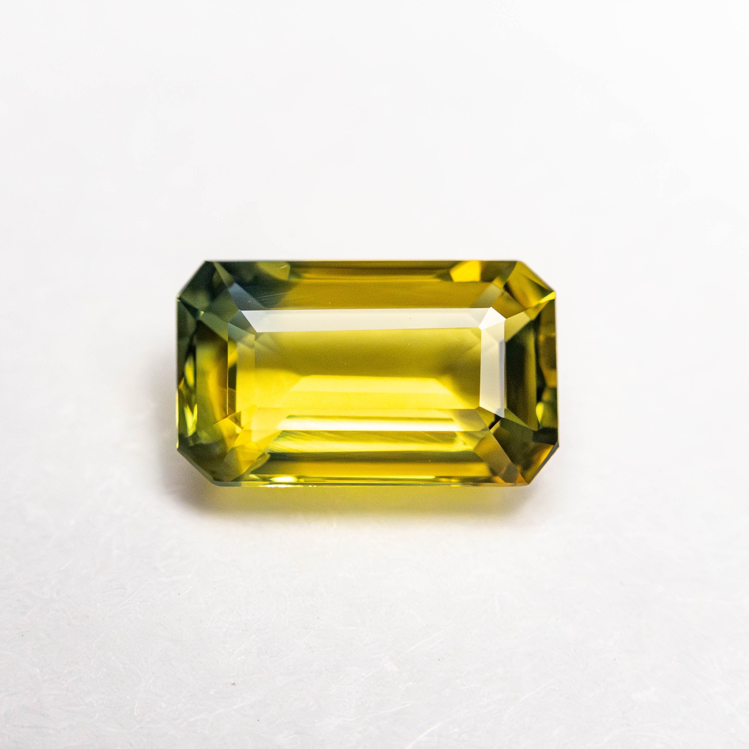 1.56ct 8.53x5.14x3.06mm Step Cut Blue Sapphire Gemstone - Cut Corner Rectangle Shape for Engagement Rings & Fine Jewelry Making