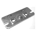 Bottom Mounting Frame Plate for Bottom Hold Open - NRE #160029 | Durable Door Hardware for Commercial & Residential Use