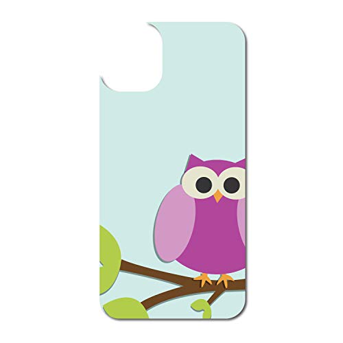 Pink Owl Cartoon