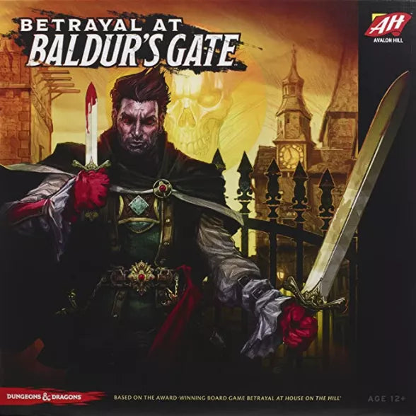 Betrayal at Baldur's Gate Board Game - Dungeons & Dragons Adventure Strategy Game for Adults & Teens - Perfect for Game Nights & Fantasy RPG Enthusiasts
