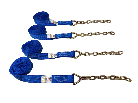 2-Pack 14' Foot Diamond Weave Strap with 12