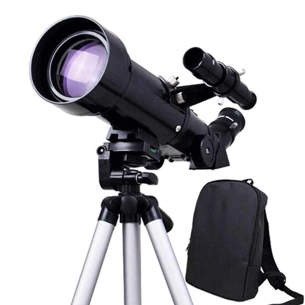 70mm Aperture Refracting Telescope for Adults & Beginners - Portable Astronomical Telescope with Fully Multi-Coated Optics, Adjustable Tripod & Smartphone Adapter - Perfect for Stargazing, Moon Observation & Outdoor Astronomy Activities