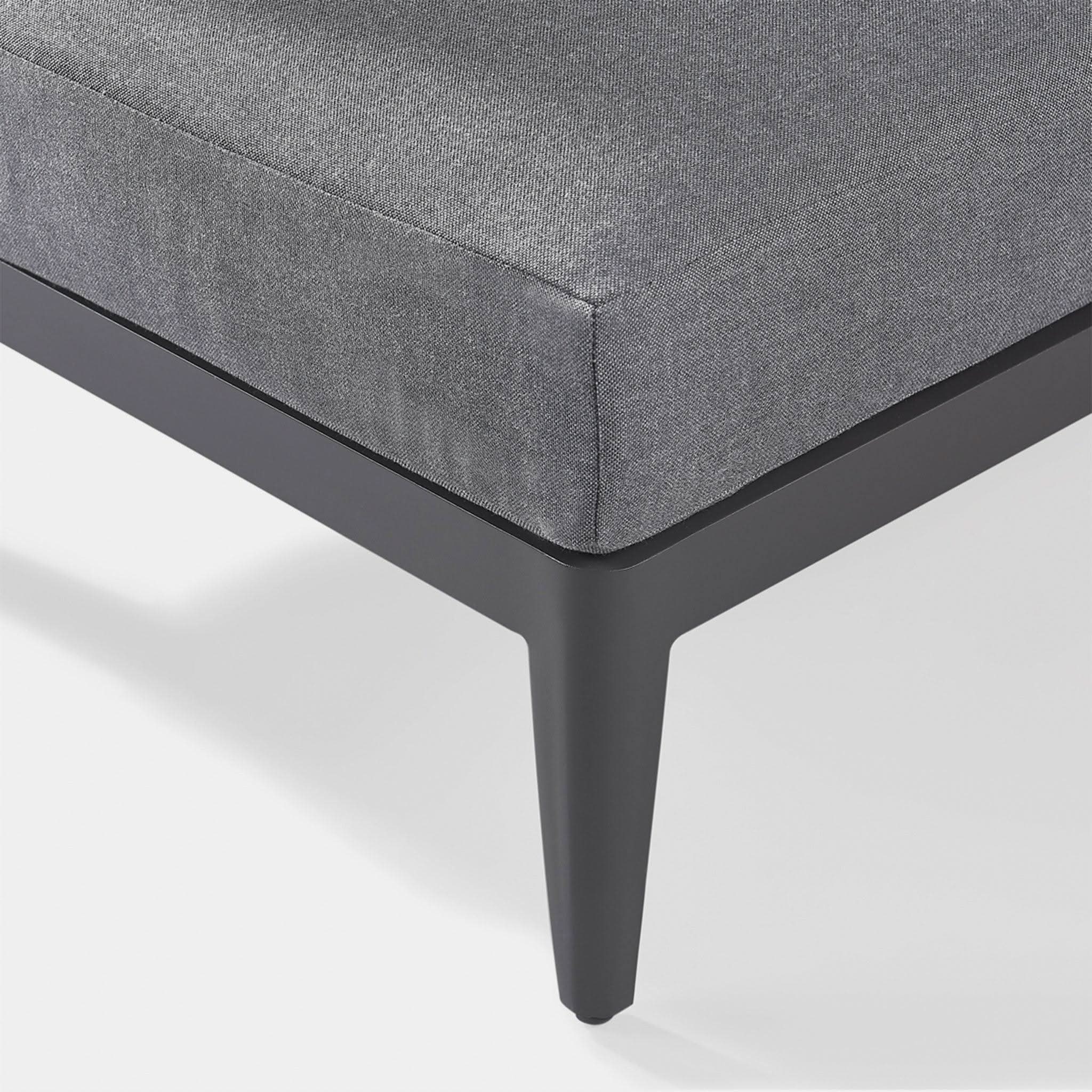 Hamilton Corner Sofa - Modern L-Shaped Sectional Couch with Storage Ottoman, Perfect for Small Spaces & Apartment Living - Living Room, Family Room, Home Theater, Office Lounge