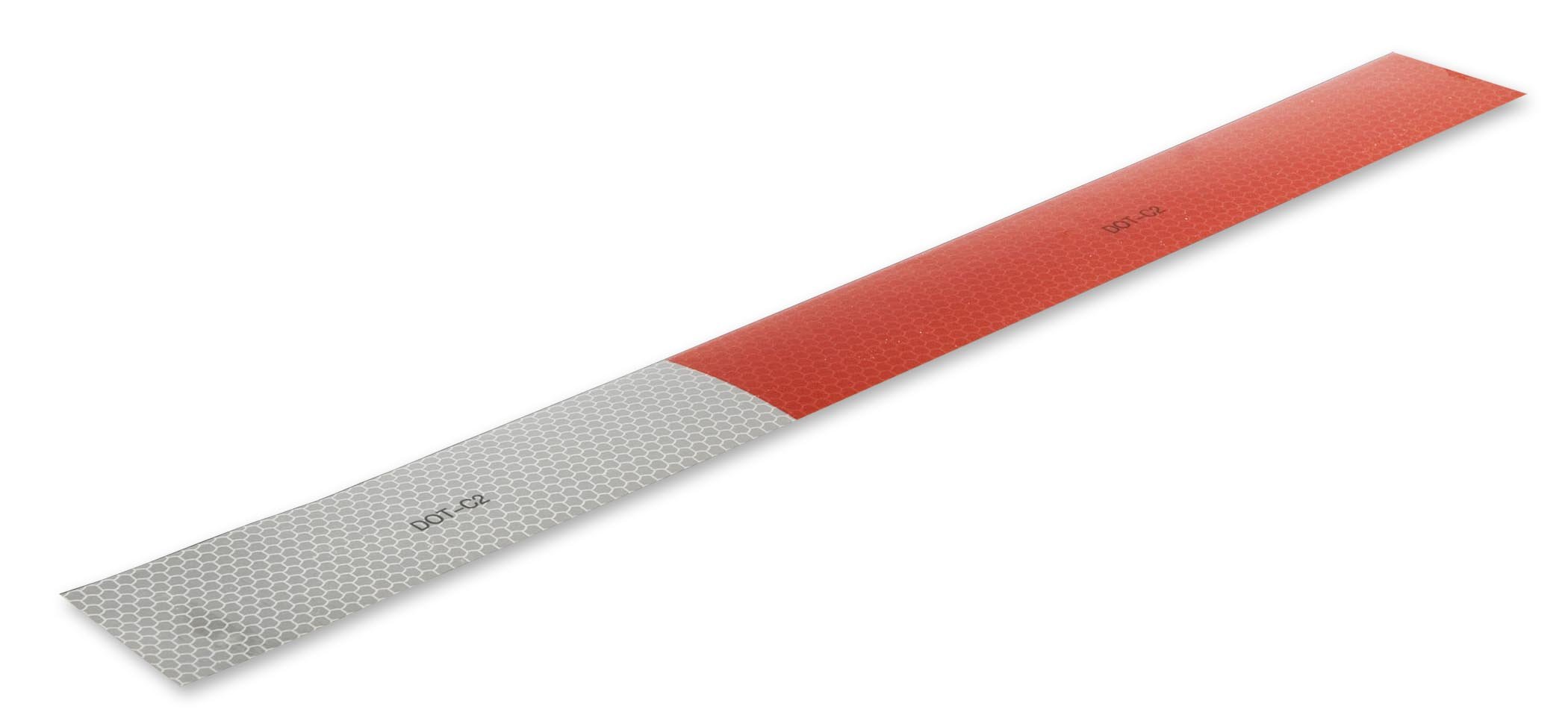Optronics RE18T Reflective Safety Tape for Trucks & Trailers - High Visibility Conspicuity Tape for Night Driving & Road Safety