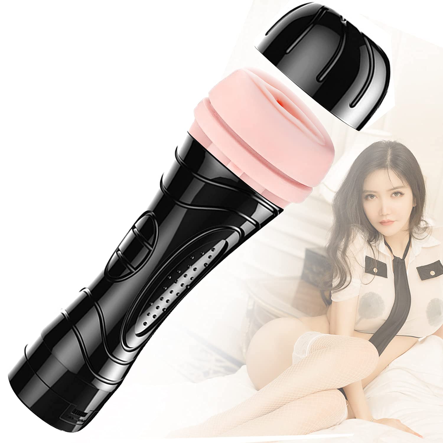 Realistic Male Masturbator Toy - TAOTO Sucking Stroker Sleeve with Butt Design, Pocket Pussy for Men | Perfect for Solo Play, Discreet Use & Travel-Friendly Adult Pleasure