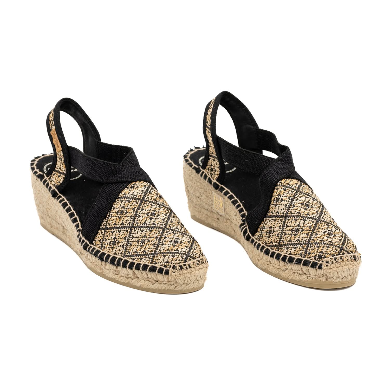 Women's Floral Cotton Blend Wedge Sandals - Comfortable & Stylish Summer Shoes for Beach, Party & Casual Wear