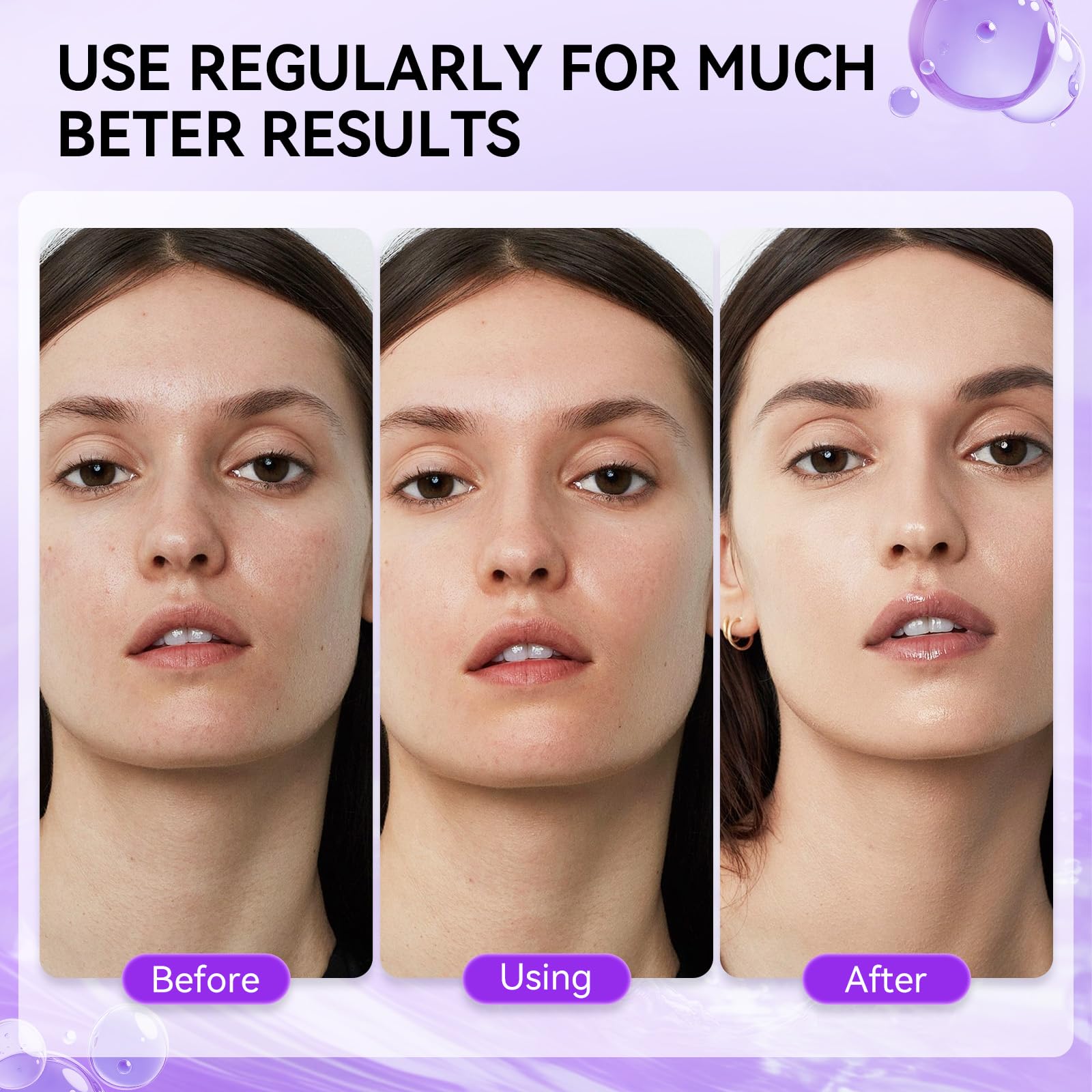 LENBENA Vitamin A Snail Mucin Serum for Dry & Sensitive Skin - Cruelty Free Anti-Aging Face Treatment | Hydrating Skincare for Night Routine & Daily Self Care