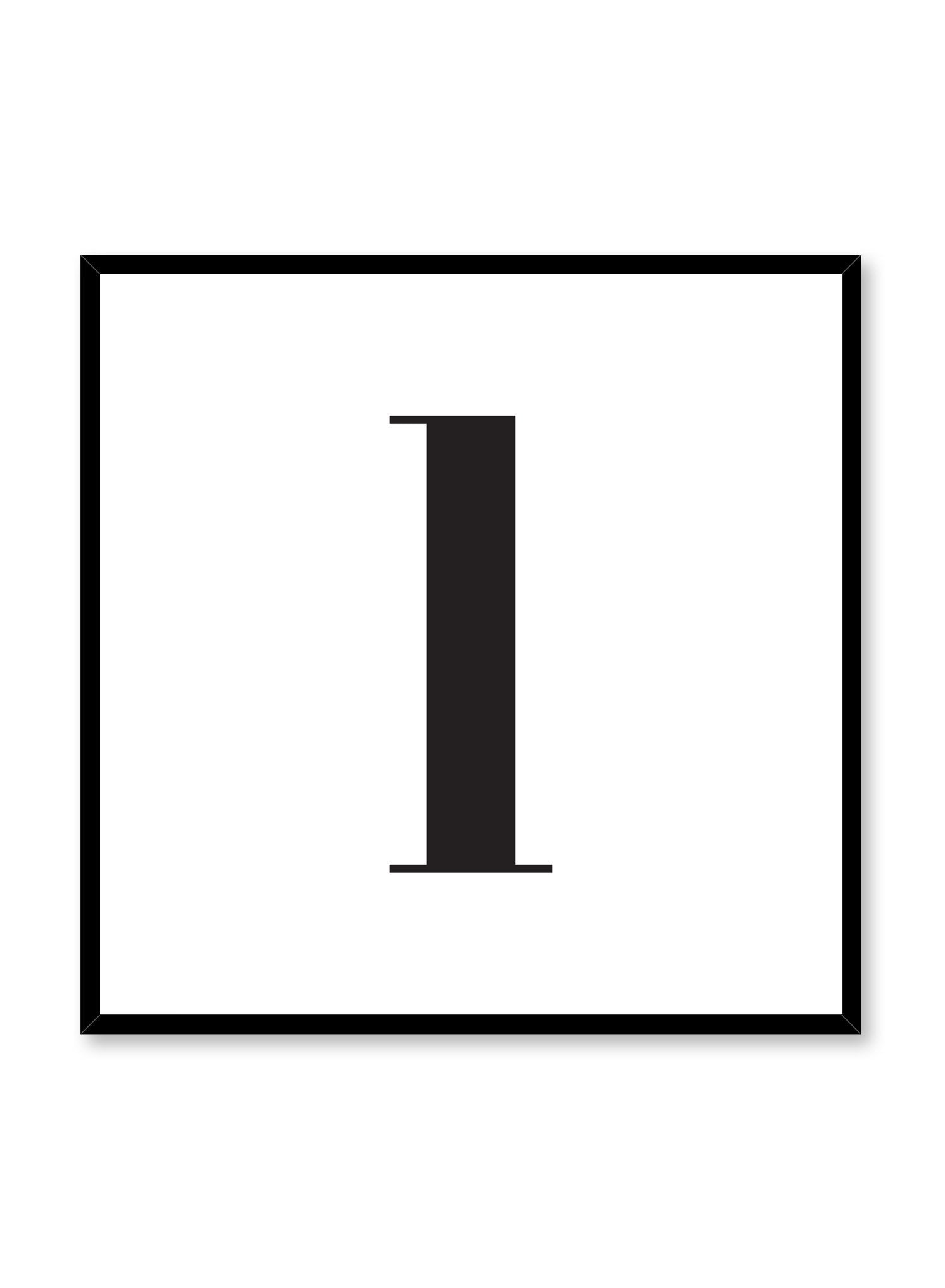 Lowercase Letter L Poster - Educational Alphabet Wall Art for Kids' Rooms & Classrooms - Perfect for Learning & Decor