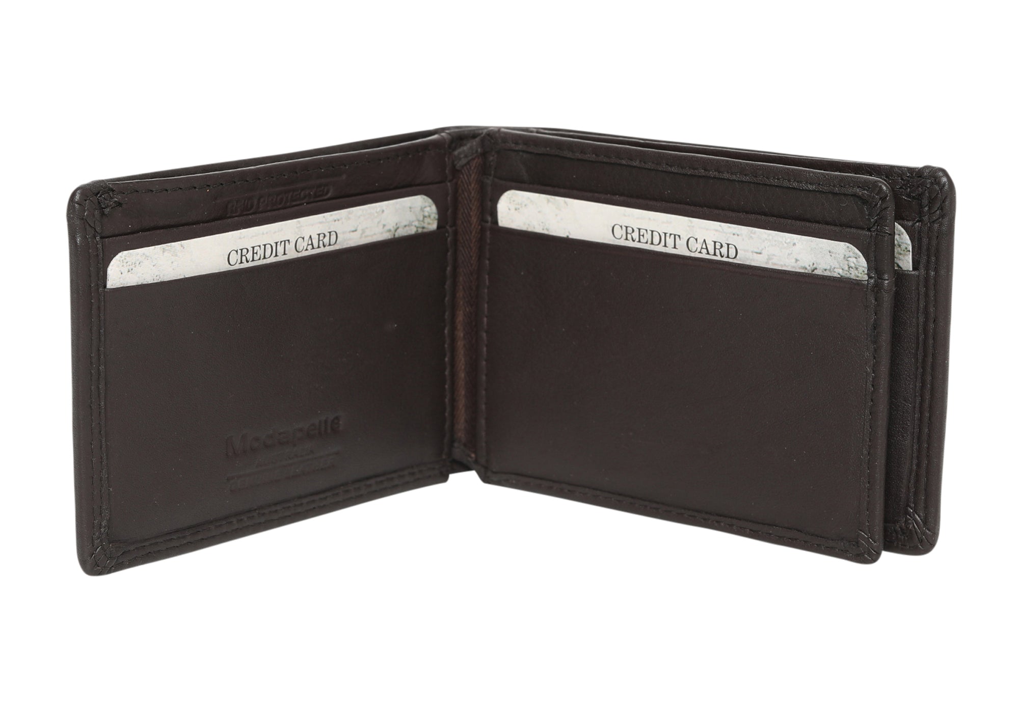 Premium Genuine Leather Wallet for Men - RFID Blocking Slim Bifold Wallet with Multiple Card Slots - Perfect for Everyday Use, Travel, and Business