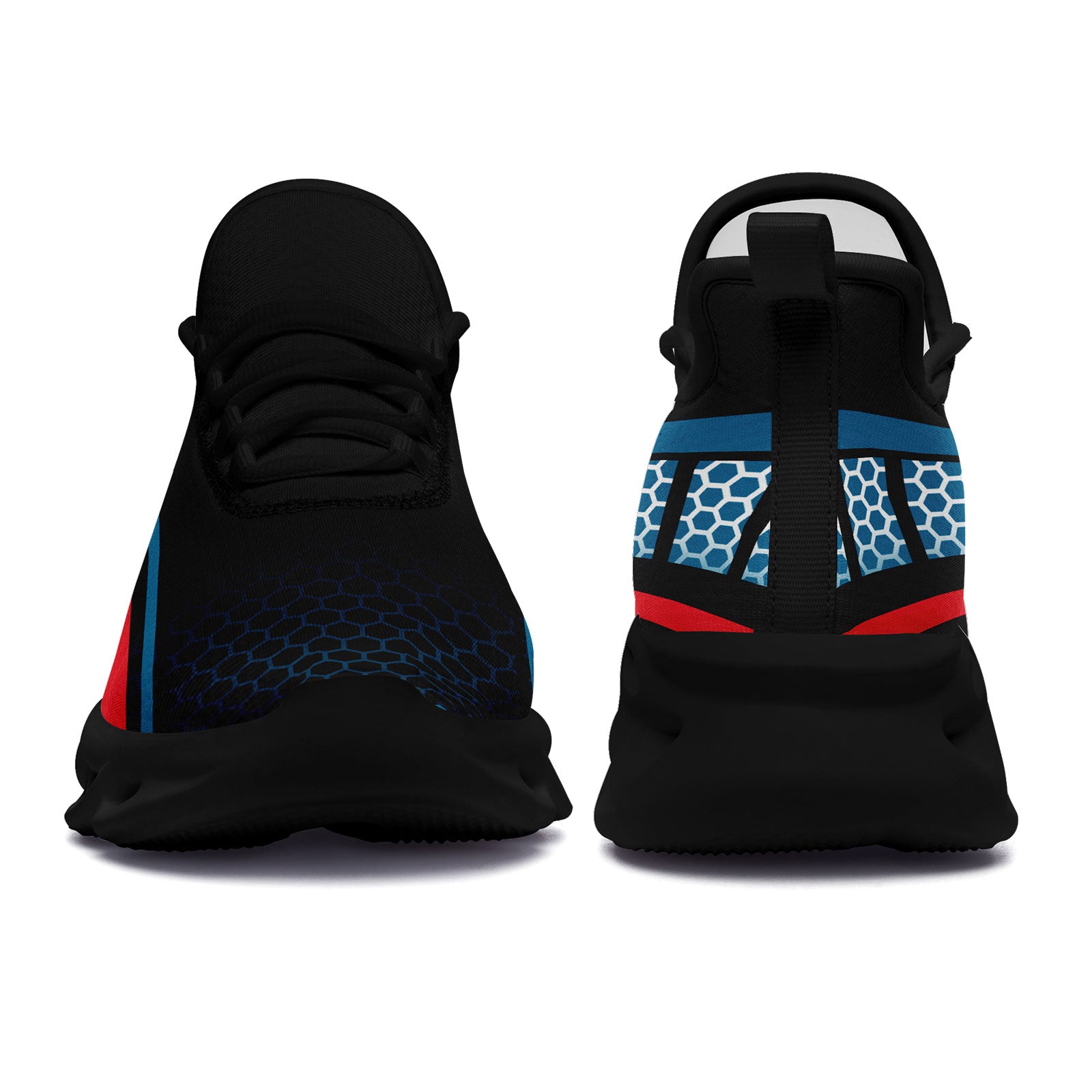 Custom Maxsoul Personalized Sneakers for Men & Women - Lightweight Comfortable Walking Shoes FN003 E025022 (Size 16) - Perfect for Running, Gym Workouts & Casual Wear