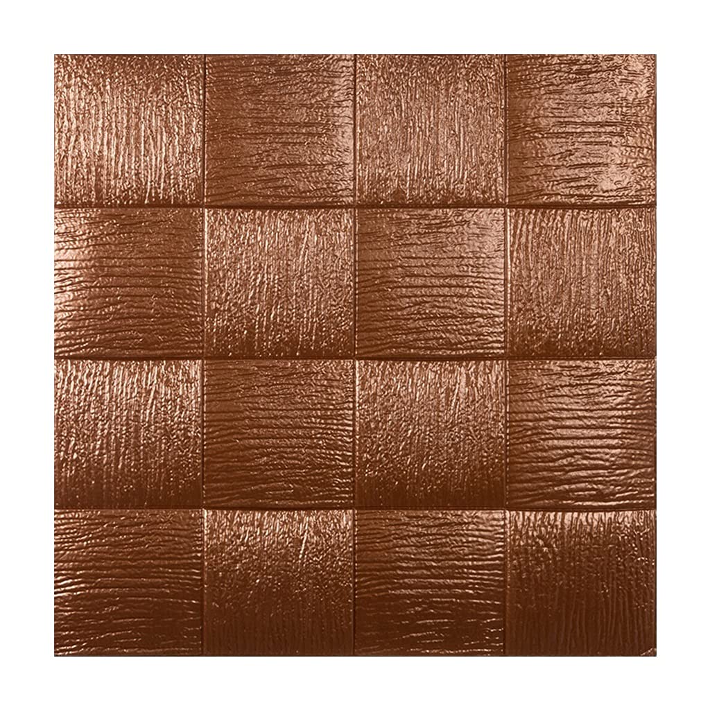 3D Brick Pattern Wall Stickers - 10PCS Self-Adhesive Foam Wall Decals for Kids Room, Kindergarten & Dormitory - Waterproof, Anti-Collision Soft Wall Protection - Perfect for Nursery, Playroom & Home Decor