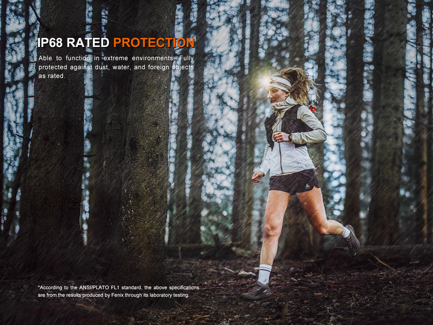 Fenix HM23 V2.0 Lightweight Detachable AA Headlamp - Rechargeable LED Headlight for Camping, Hiking & Outdoor Adventures