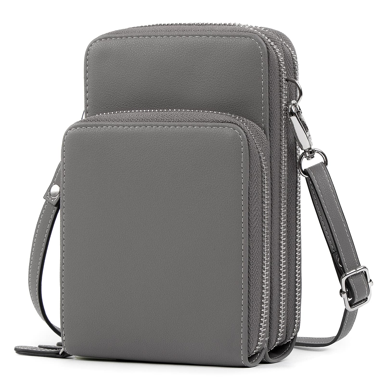 Pearl Angeli RFID Blocking Small Crossbody Bag for Women - Mini Phone Wallet Purse with Adjustable Shoulder Strap | Perfect for Travel, Shopping & Everyday Use