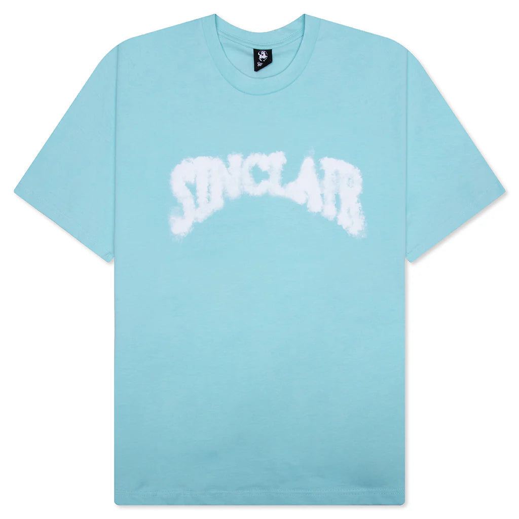 Premium Cloud Print T-Shirt for Men & Women - Soft Light Blue Cotton Tee - Perfect for Casual Wear, Outings & Everyday Comfort