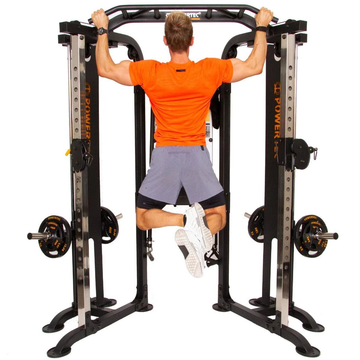 Powertec WB-FTD20 Functional Trainer - Home Gym Strength Training Equipment for Full Body Workouts | Perfect for Weightlifting, CrossFit & Fitness Enthusiasts