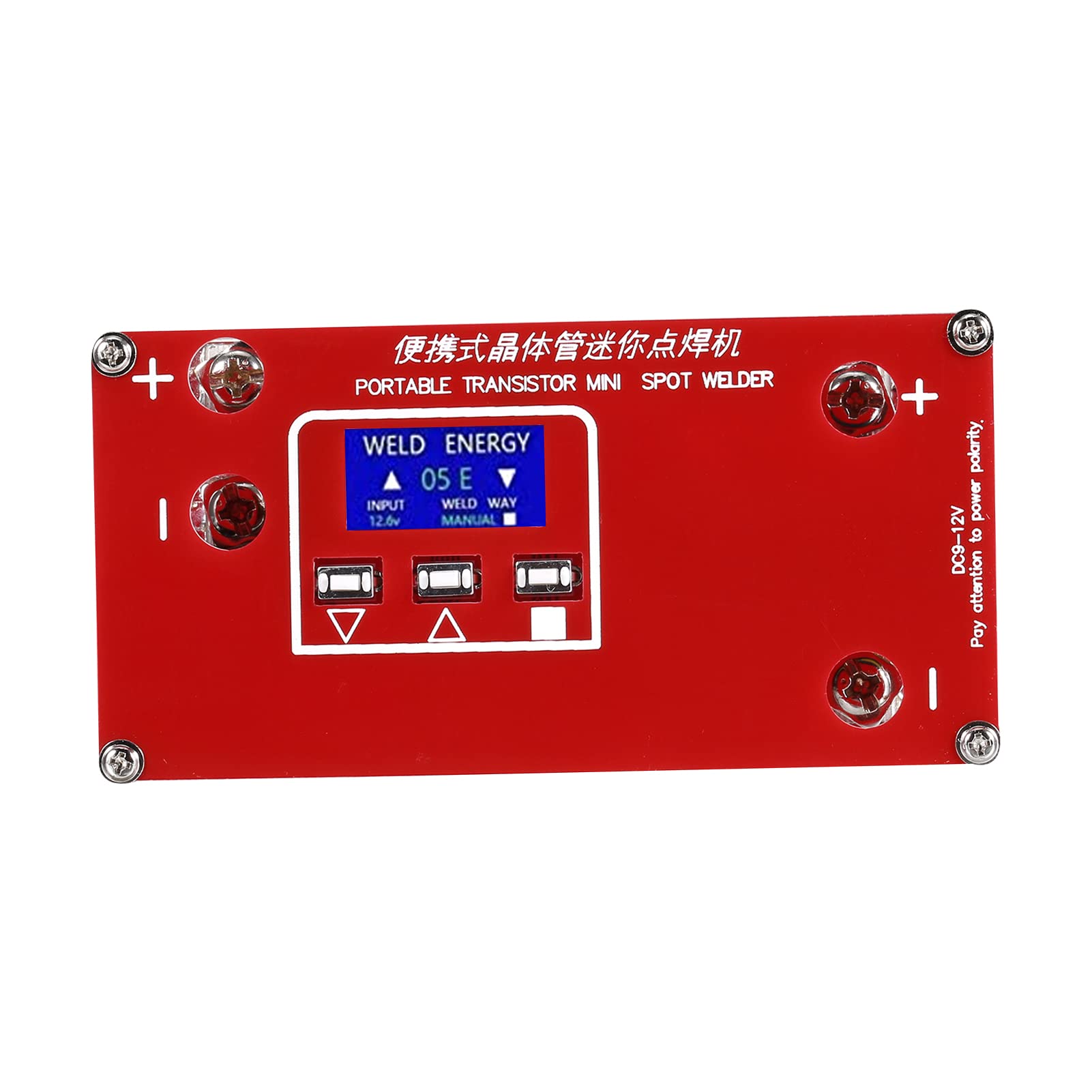 Portable Spot Welder Machine for 18650 Batteries - DIY Mini Welding Tool with Adjustable Power Supply | Ideal for Battery Repair, Jewelry Making & Electronics Projects