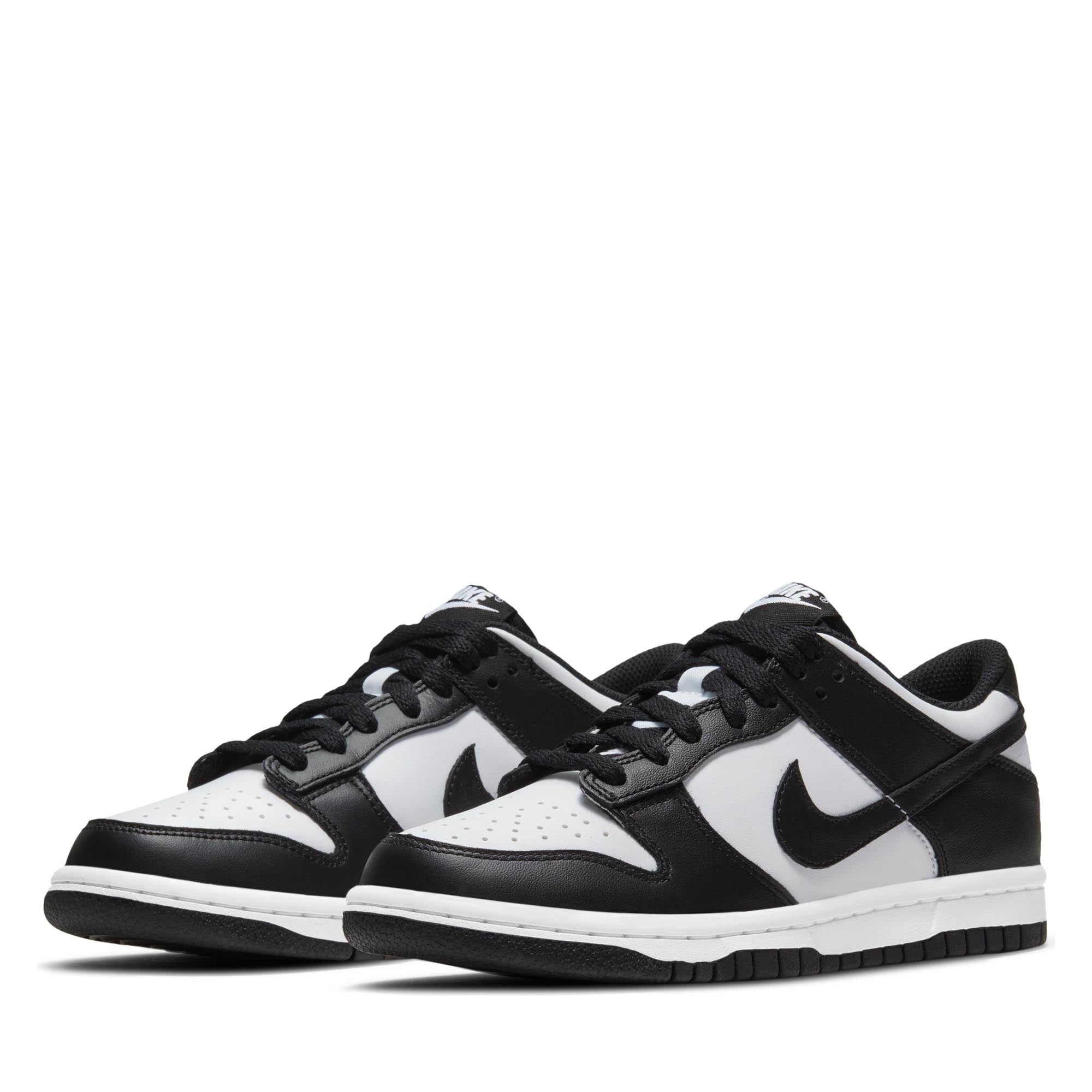 Nike Dunk Low Retro 'Panda' GS Sneakers - White/Black Basketball Shoes for Women & Girls - Perfect for Casual Wear, Street Style & Everyday Fashion
