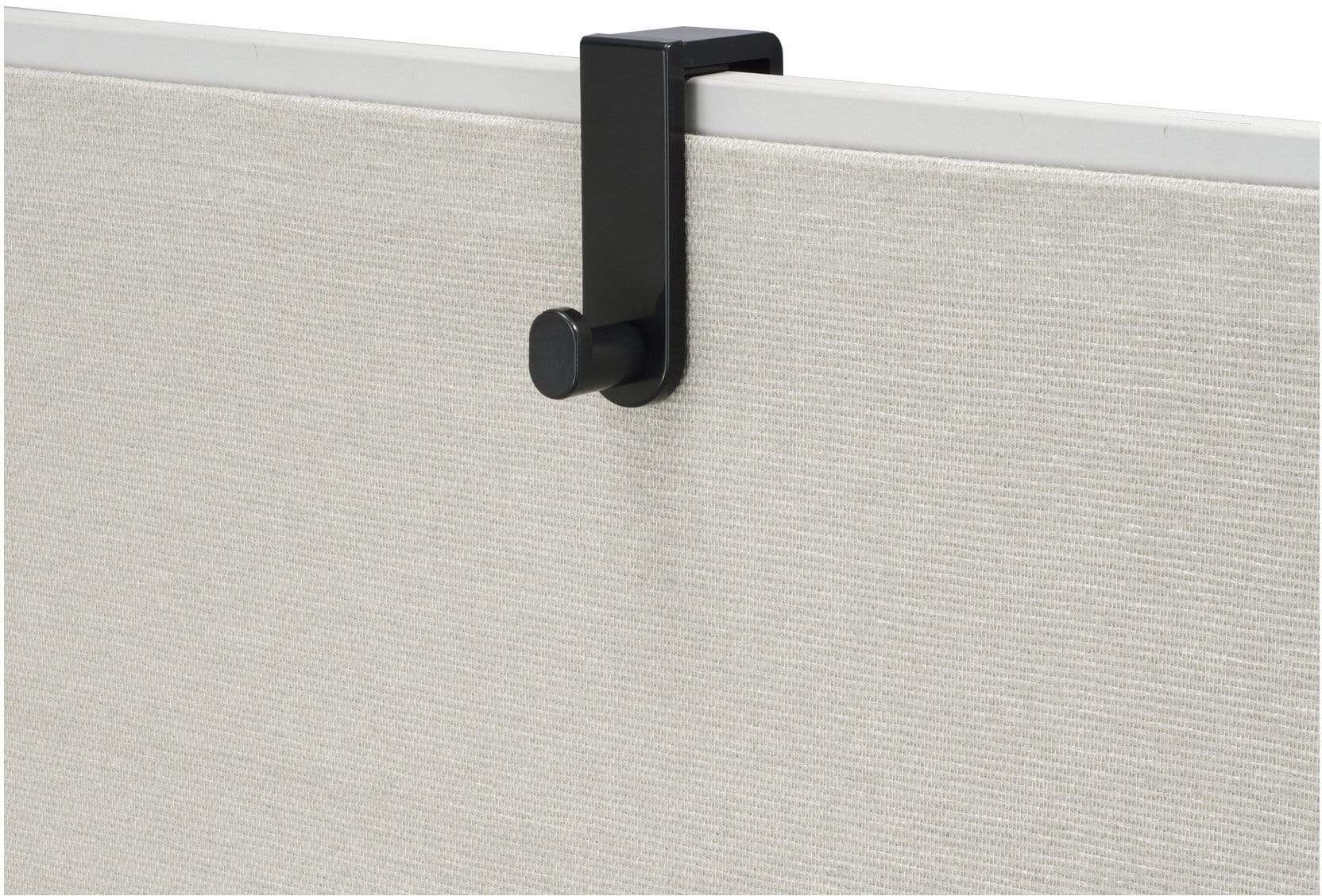 Safco 4224BL Over the Panel Single Hook - Heavy Duty Office Organizer for Files, Keys & Supplies - Perfect for Cubicles, Desks & Home Offices