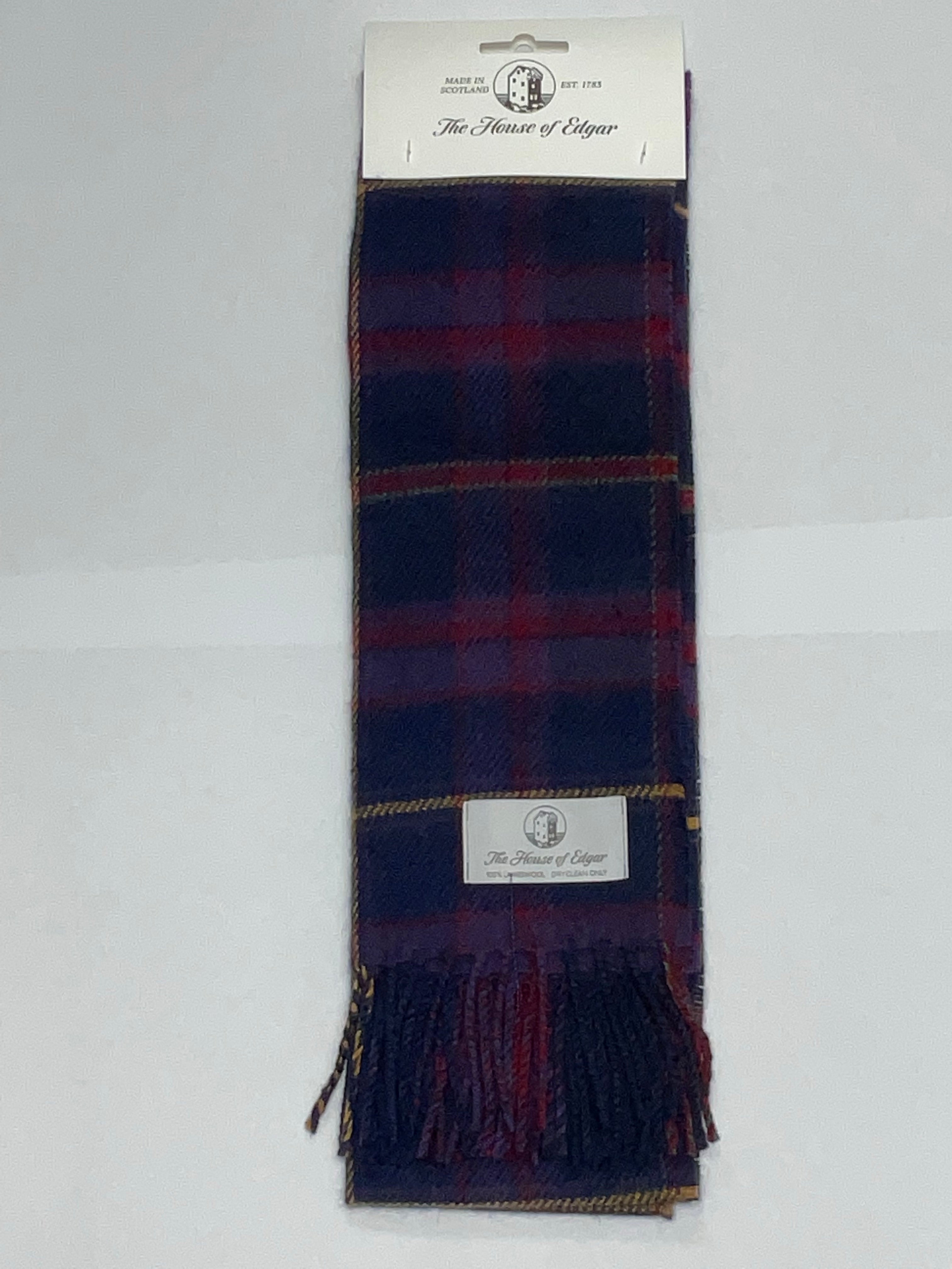Highland Cathedral Tartan Scarf - Premium Wool Plaid Wrap for Men & Women - Perfect for Winter, Christmas Gifts & Scottish Events