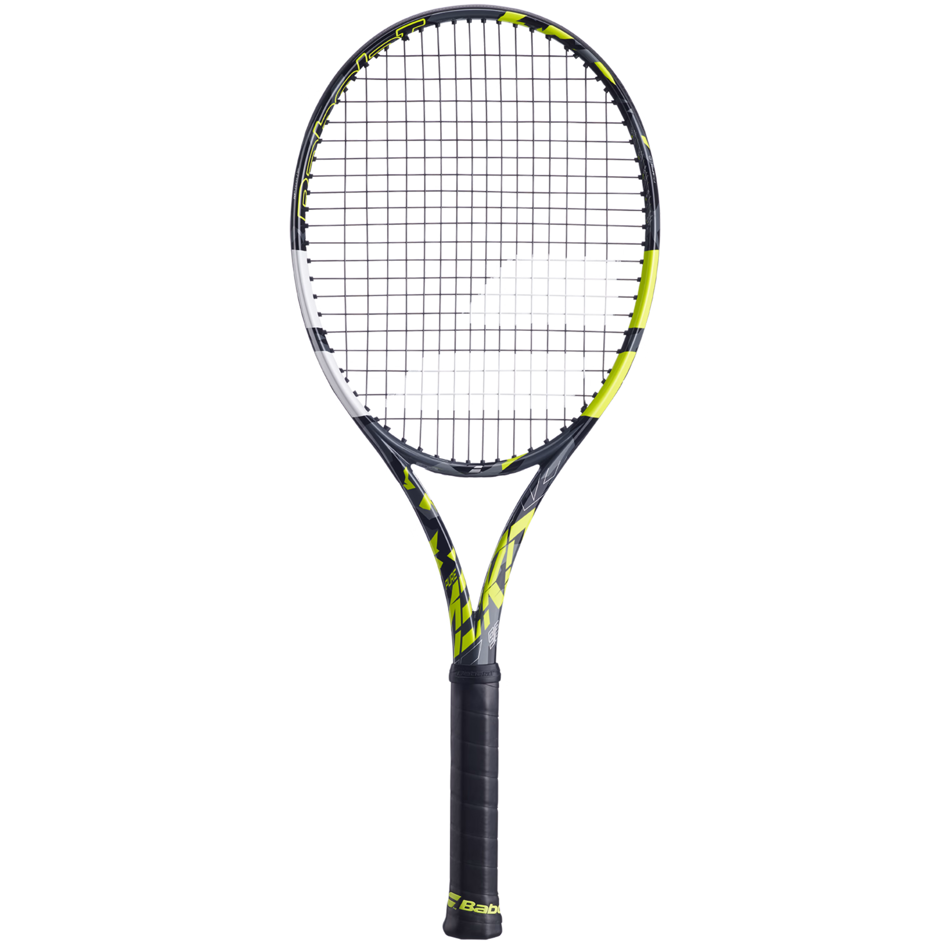 Babolat Pure Aero 98 Unstrung Tennis Racquet | Grey/Yellow/White | Professional Tennis Racket for Advanced Players | Perfect for Competitive Matches & Training Sessions