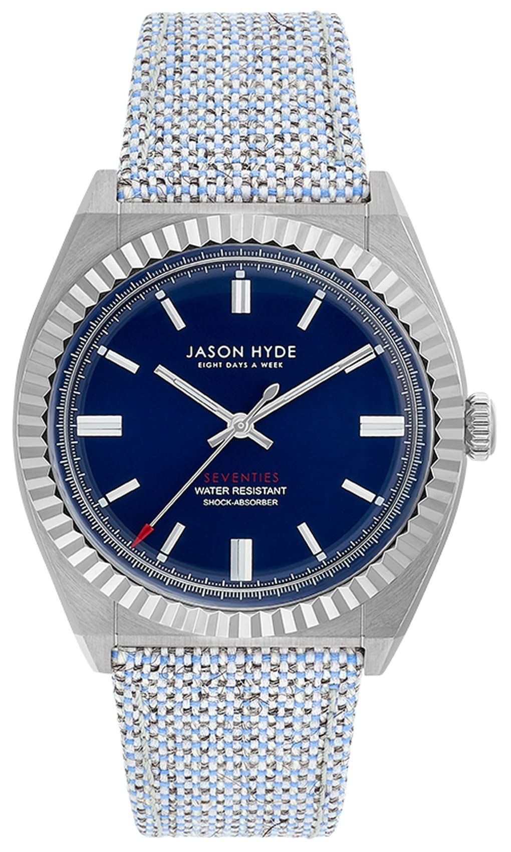 Jason Hyde Uno Women's Analog Quartz Watch with Soft Cloth Bracelet - Stylish Casual Timepiece for Everyday Wear, Office & Date Nights (Model JH10004)