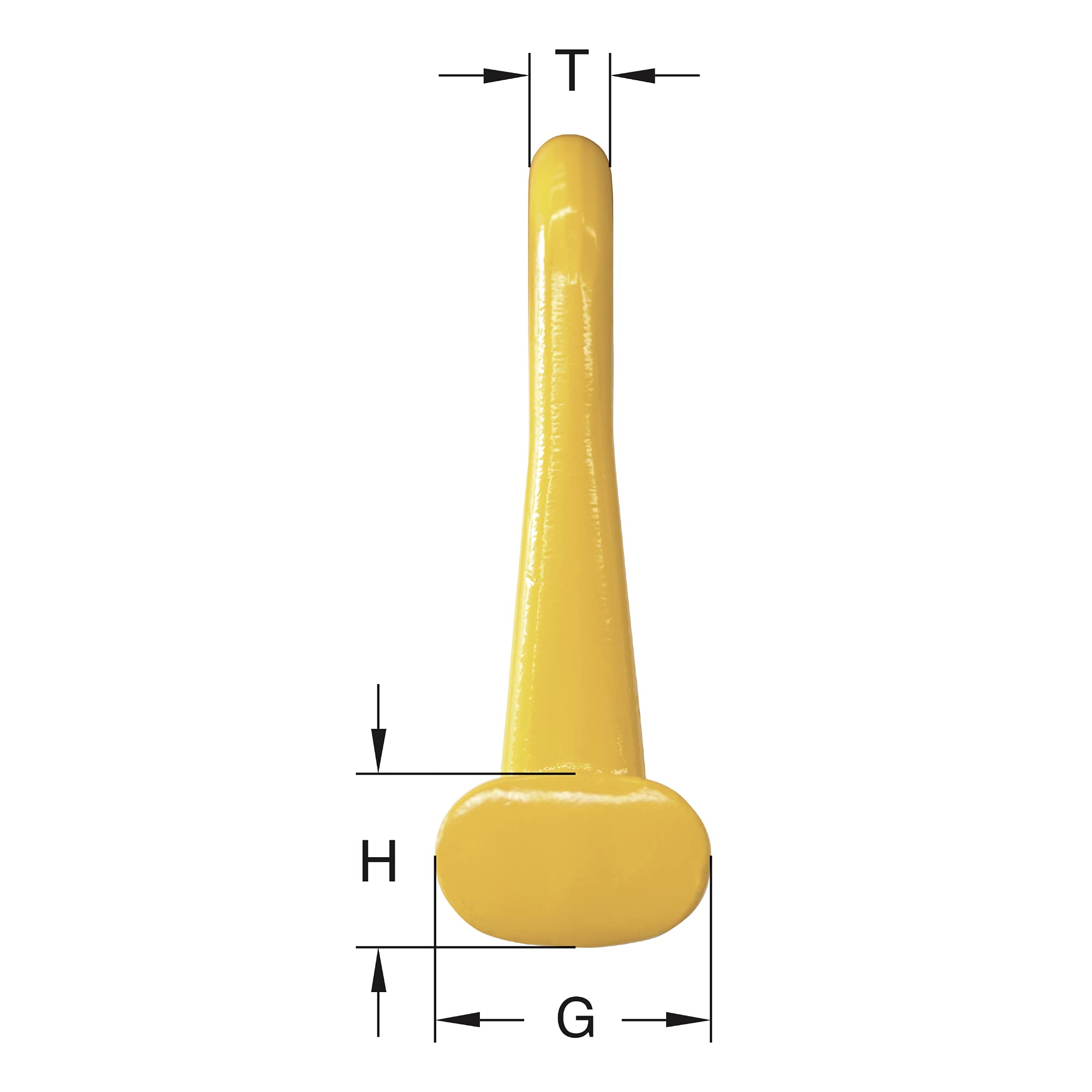 12.5T ISO Shipping Container Lifting Hooks - Heavy Duty Straight Eye Lifting Lugs for Secure Container Handling - Perfect for Ports, Warehouses & Construction Sites