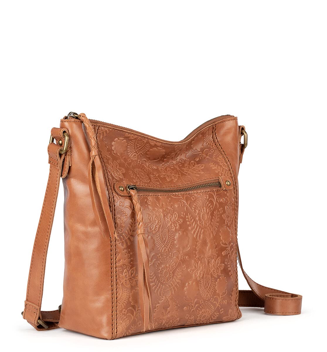 The Sak Women's Ashland Crossbody Bag - Stylish Leather Purse for Everyday Use, Work & Travel | Perfect Gift for Her