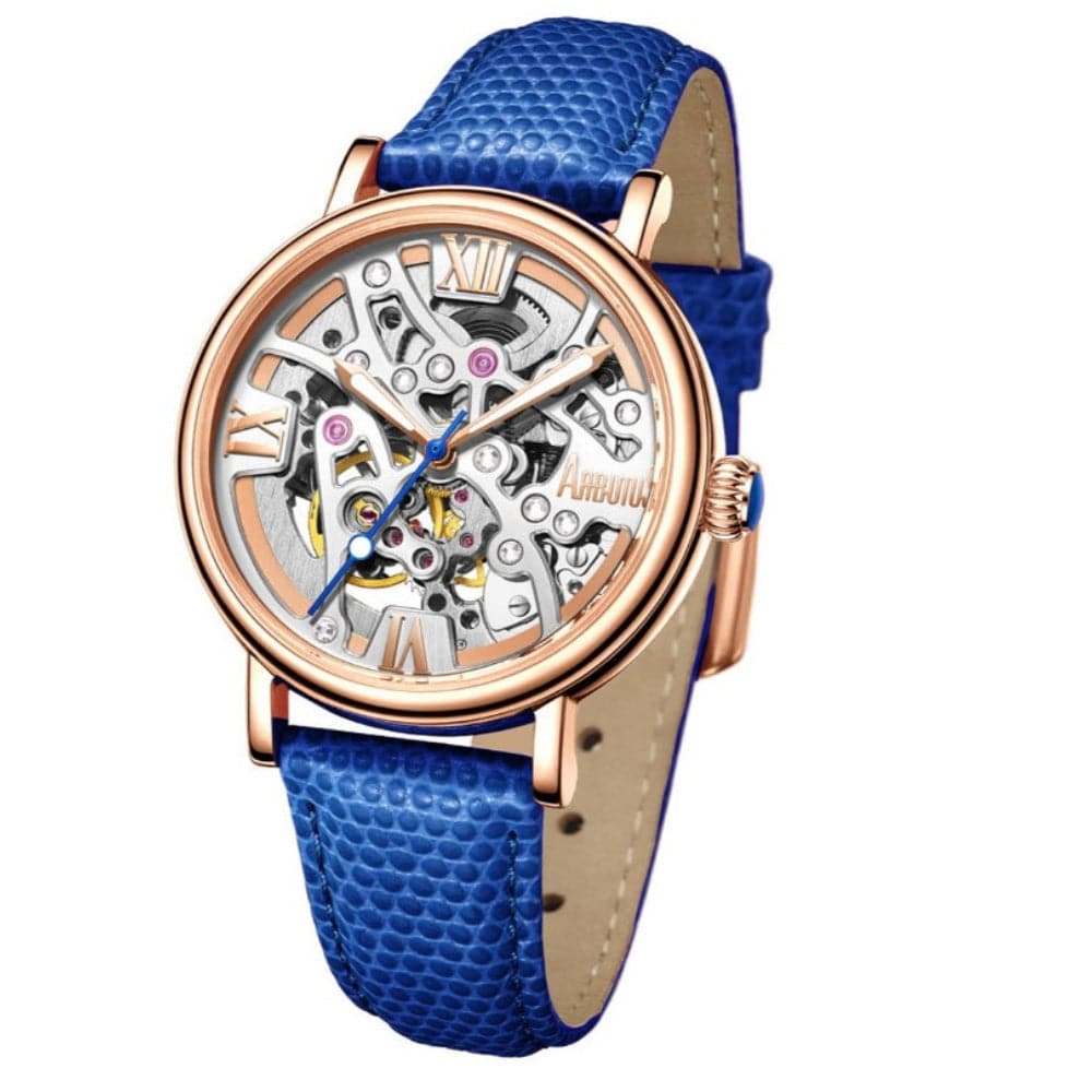 ARBUTUS AR1906RWU Women's Fashion Watch - Elegant Stainless Steel Band, Water Resistant, Perfect for Office, Party & Daily Wear