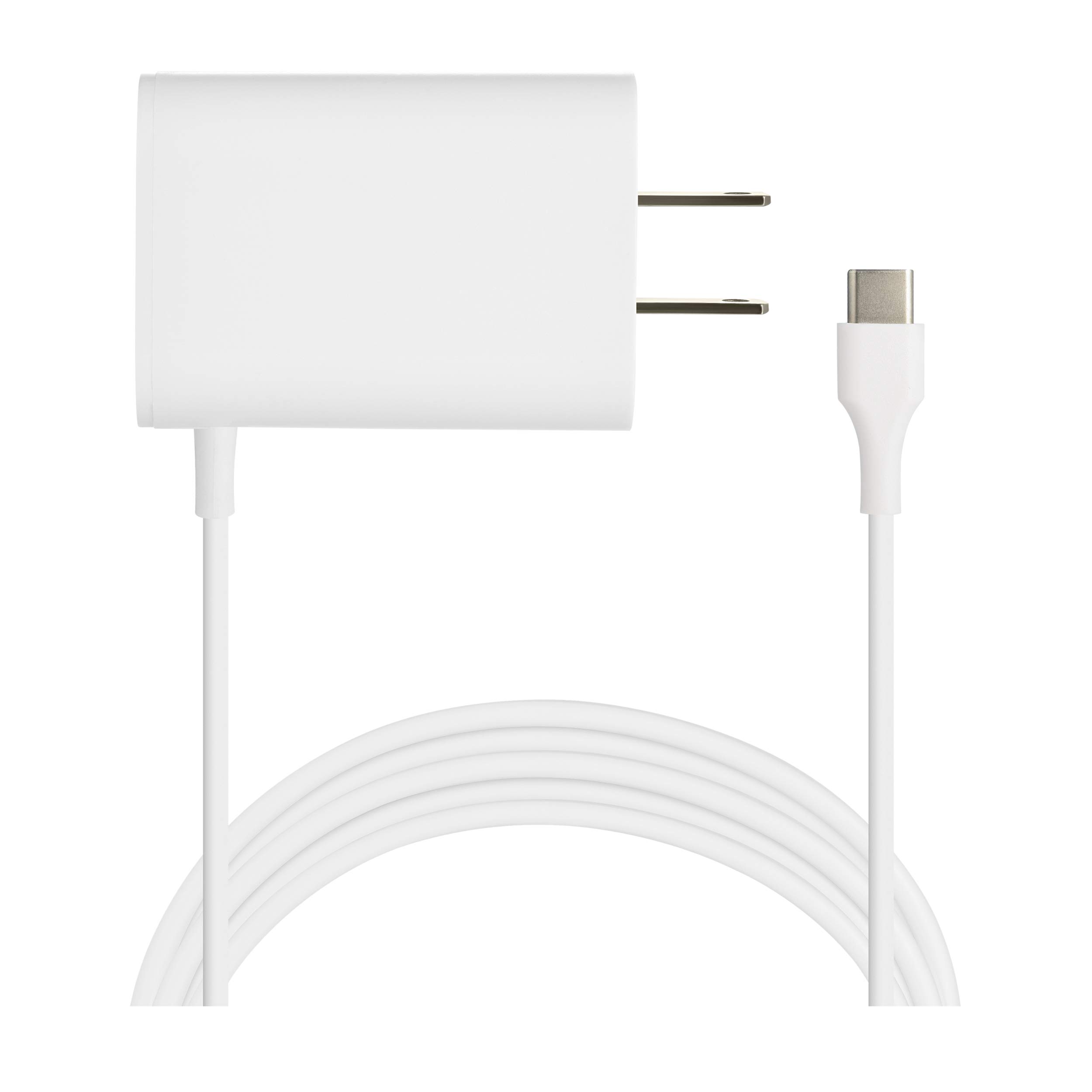 6ft USB Type C Power Adapter & Cable - Compatible with Google Mesh Home WiFi System (2 Pack) - Fast Charging for Home & Office Use