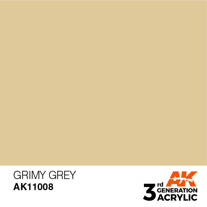 AK 3rd Gen Grimy Grey Tactical Backpack - Durable Military Rucksack for Outdoor Hiking, Camping & Travel - Waterproof Molle System Pack for Men & Women