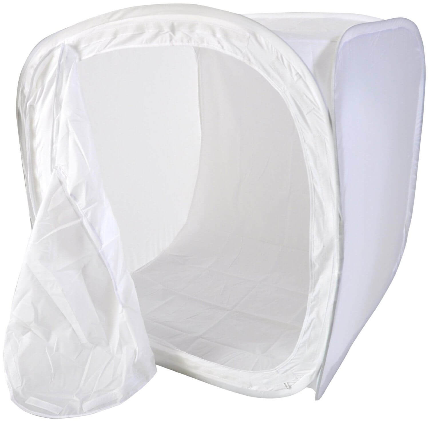 150cm Square Pop Up White Cube Light Tent for Photography - Portable Studio Lighting Box for Product Shooting, Ecommerce, Jewelry & Small Items